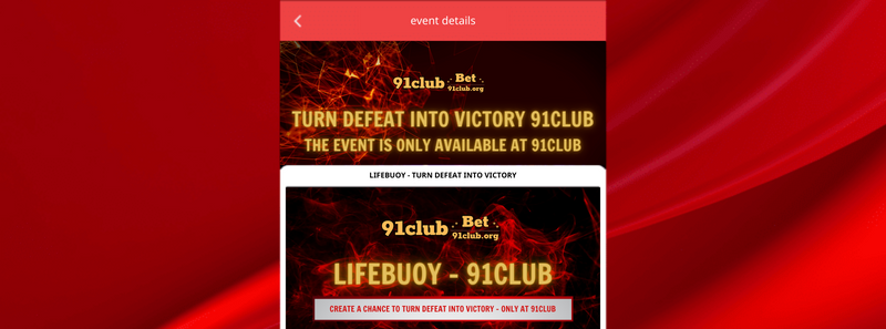 91club Lifebuoy Gives Chances To Turn Failure Into Victory